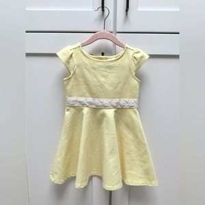 Janie and Jack lace trim dress